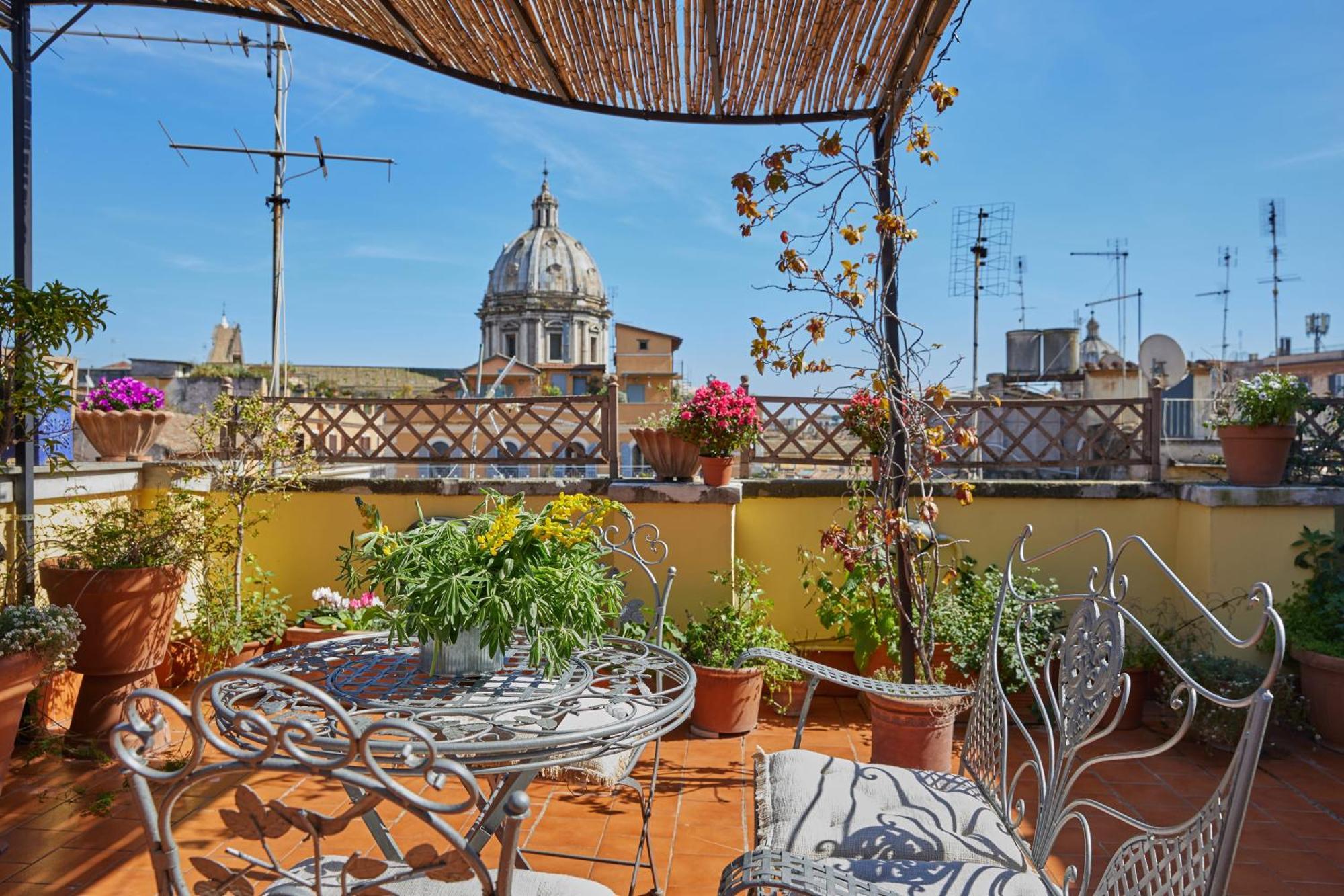Apartment Trasteverehome - Attic Terrace Center Of Baroque Rom