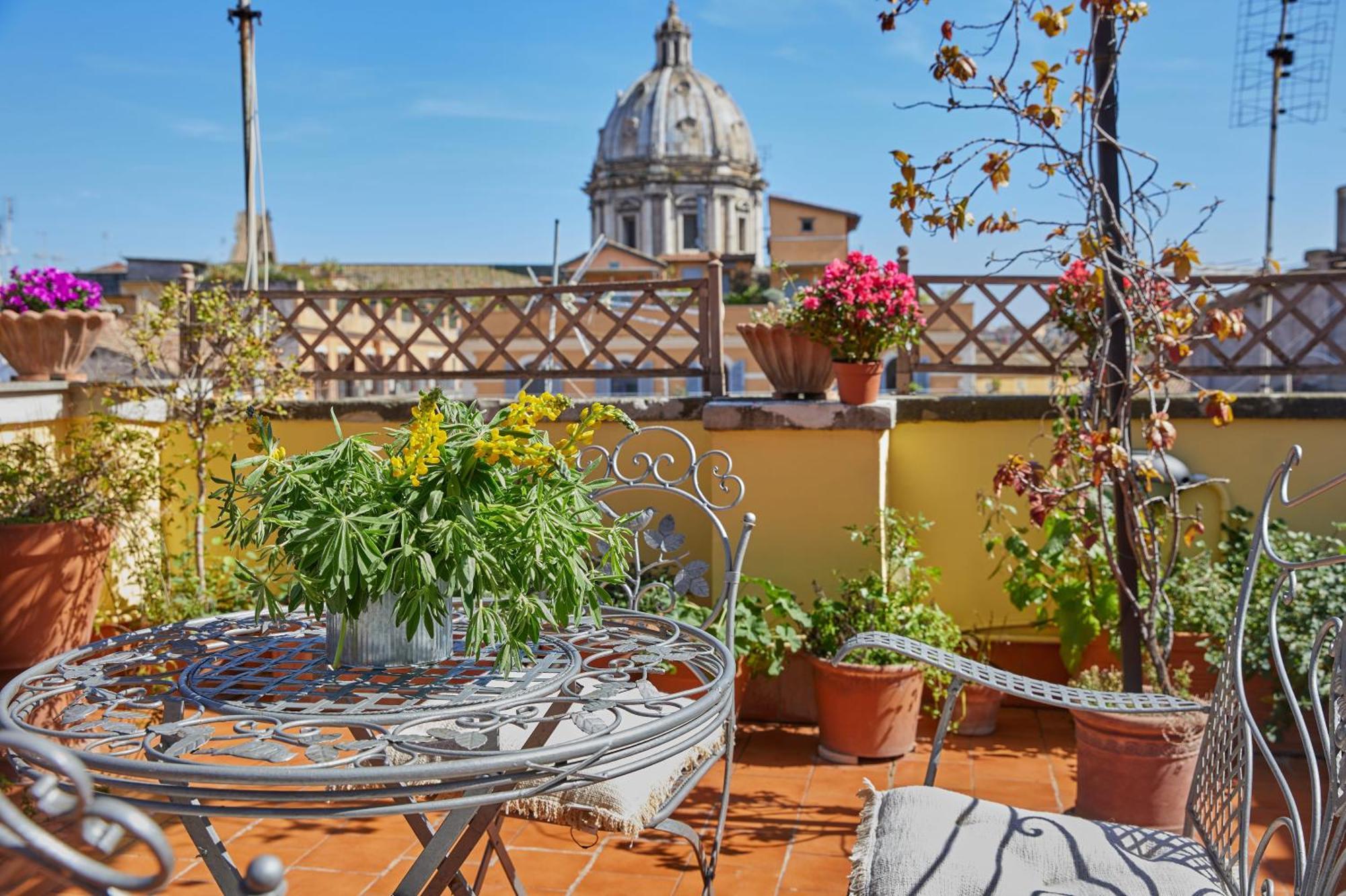 Apartment Trasteverehome - Attic Terrace Center Of Baroque
