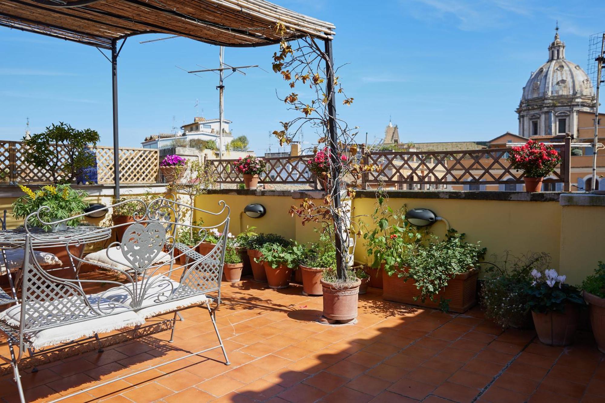 Apartment Trasteverehome - Attic Terrace Center Of Baroque Rom